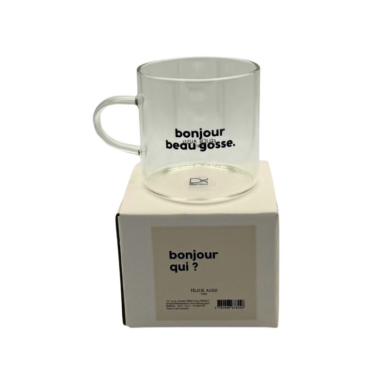 Gobelet message en porcelaine – Félicie Aussi | 300 ml | Made in Europe