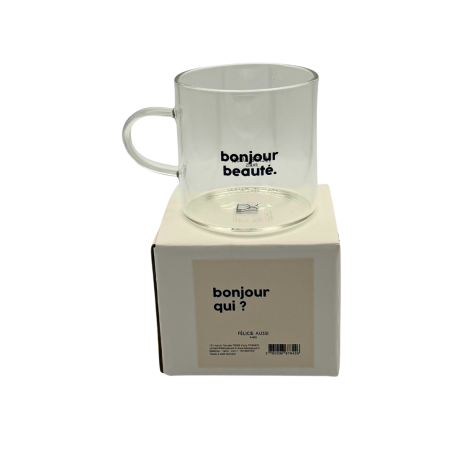 Gobelet message en porcelaine – Félicie Aussi | 300 ml | Made in Europe