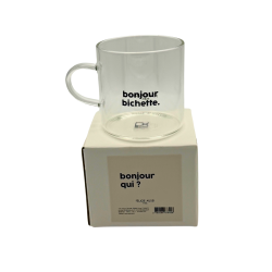 Gobelet message en porcelaine – Félicie Aussi | 300 ml | Made in Europe