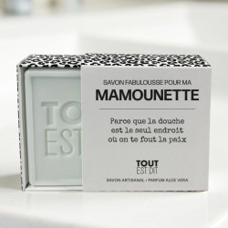 Savon message Tout est dit – savon original et idée cadeau pleine d’humour - Lucie in the R