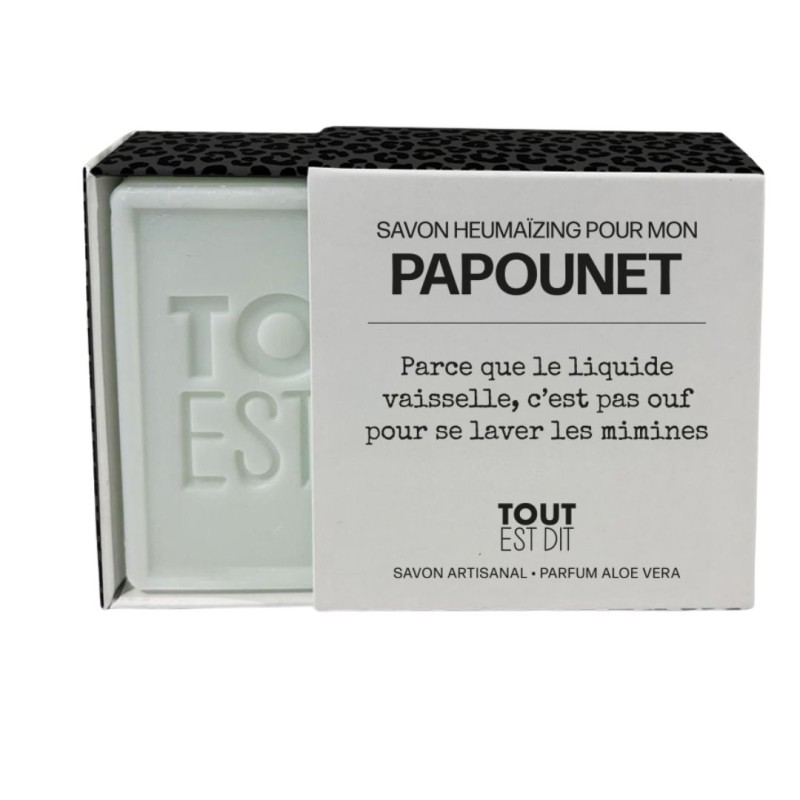 Savon message Tout est dit – savon original et idée cadeau pleine d’humour - Lucie in the R