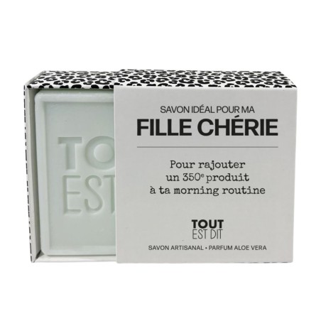 Savon message Tout est dit – savon original et idée cadeau pleine d’humour - Lucie in the R