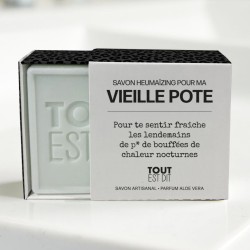 Savon message Tout est dit – savon original et idée cadeau pleine d’humour - Lucie in the R