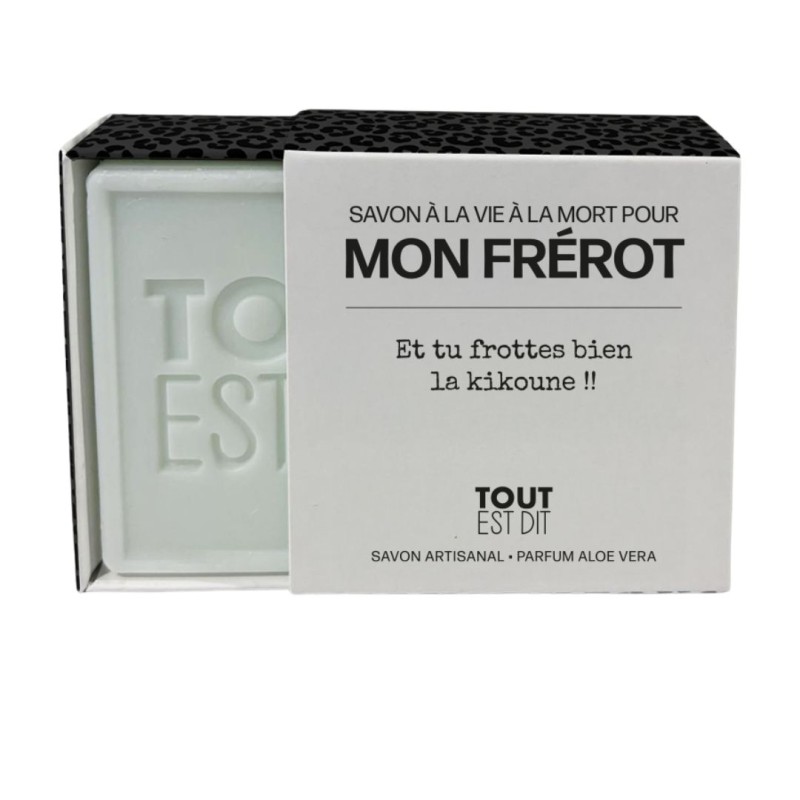 Savon message Tout est dit – savon original et idée cadeau pleine d’humour - Lucie in the R