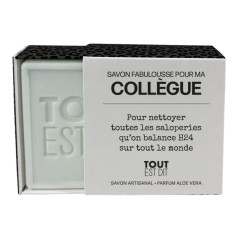 Savon message Tout est dit – savon original et idée cadeau pleine d’humour - Lucie in the R