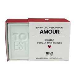 Savon message Tout est dit – savon original et idée cadeau pleine d’humour - Lucie in the R