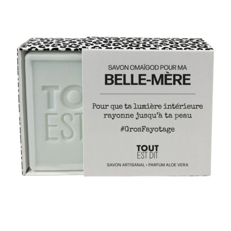 Savon message Tout est dit – savon original et idée cadeau pleine d’humour - Lucie in the R