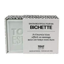 Savon message Tout est dit – savon original et idée cadeau pleine d’humour - Lucie in the R