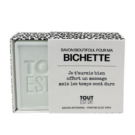 Savon message Tout est dit – savon original et idée cadeau pleine d’humour - Lucie in the R