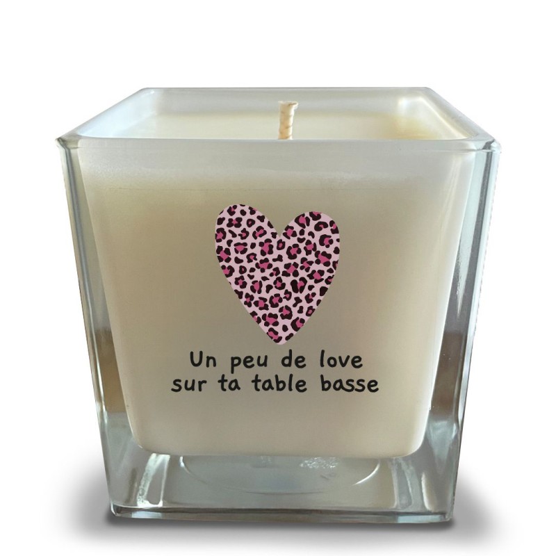 Bougie message « Un peu de love » – Tout est dit - Lucie in the R