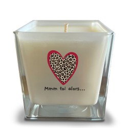 Bougie message « Mmm… toi alors » – Tout est dit - Lucie in the R