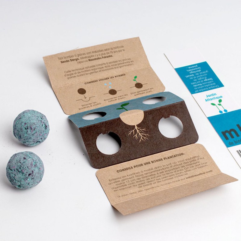 Bombes de biodiversité - Jardin Atlantique - Resetea