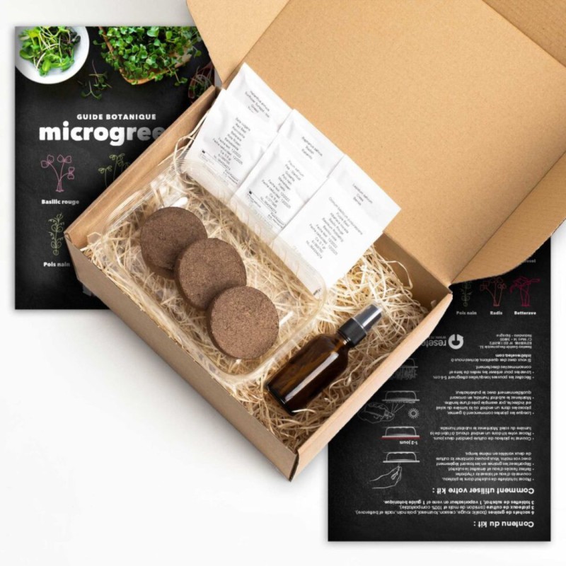 Kit d'autoculture de Microgreens - Resetea