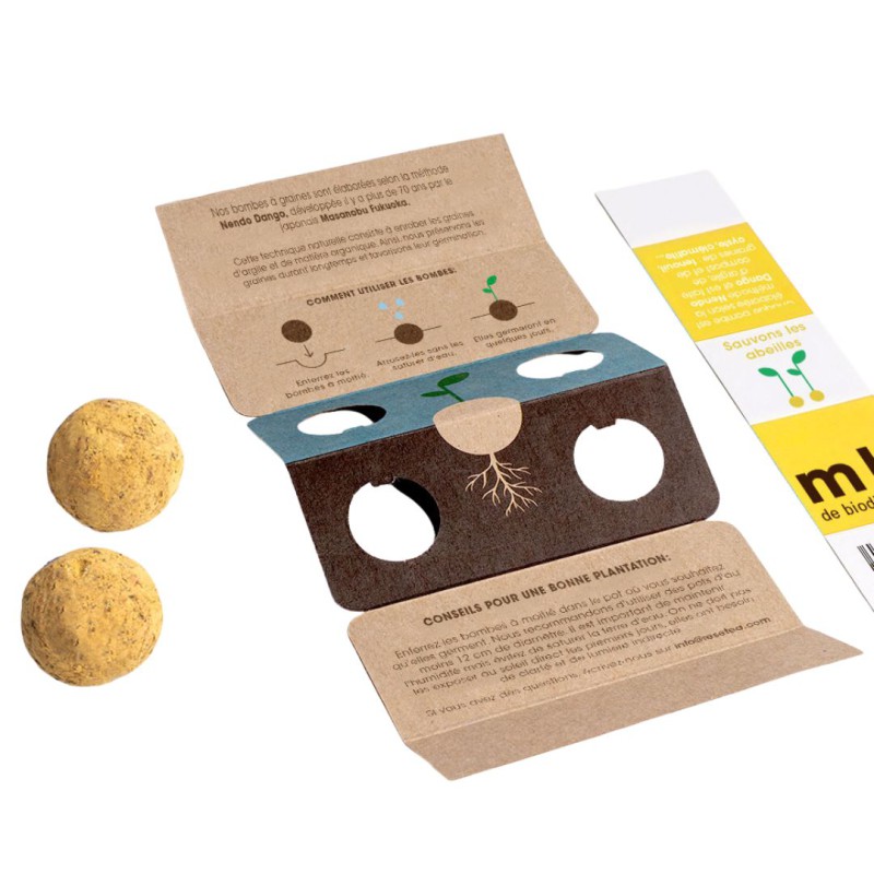 Bombes de biodiversité - Sauvons les abeilles - Resetea