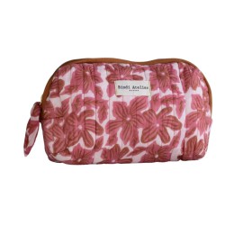 Trousse Maquillage – Bindi Atelier | Coton Matelassé Fait Main, 21x11cm