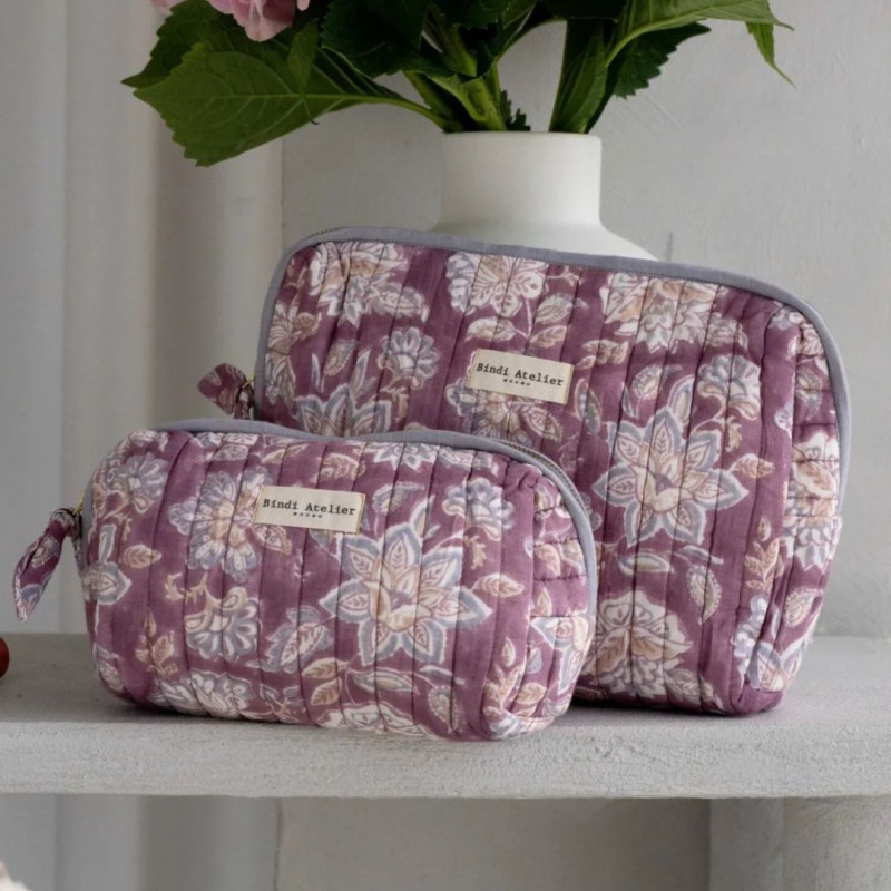 Trousse de Toilette – Bindi Atelier | Grand Format & Artisanat, 28x17cm