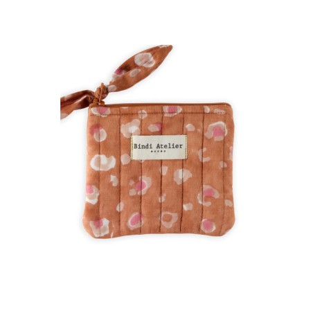 Porte-monnaie – Bindi Atelier | Coton Matelassé Fait Main, 13x11cm