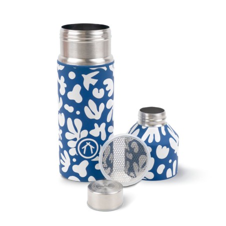 Gourde isotherme 630 ml Cabaïa – gourde inox durable et pratique | Lucie in the R