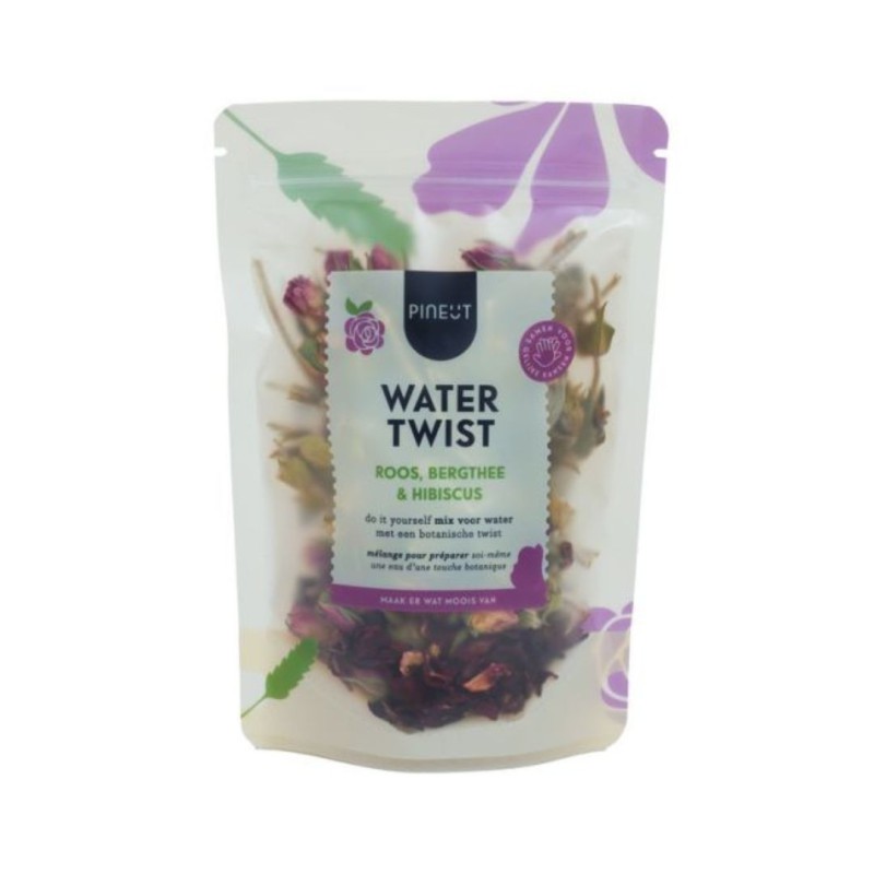 Watertwist Rose Mountain Tea Hibiscus – préparation boisson bio Pineut | Lucie in the R