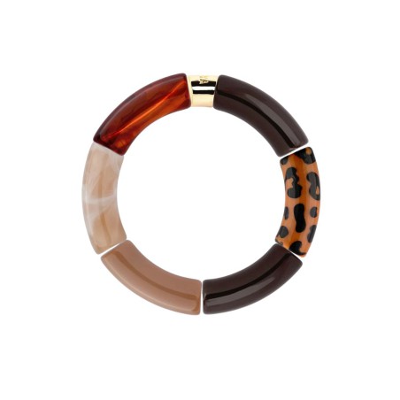 Bracelet Pipoca – Bijou résine ou acrylique & acier doré à l'or fin – Parabaya | Lucie in the R