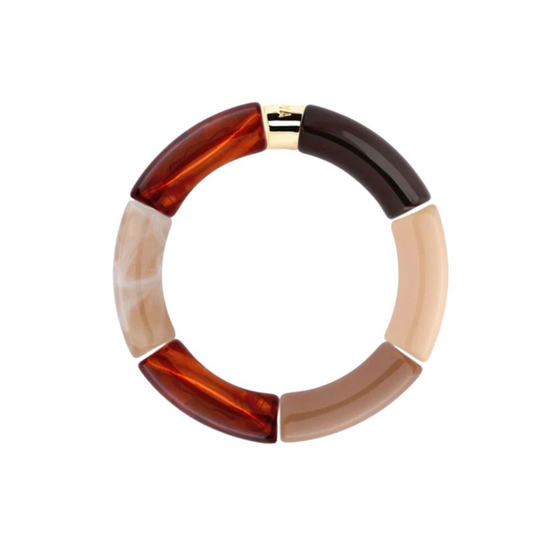 Bracelet Pipoca – Bijou résine ou acrylique & acier doré à l'or fin – Parabaya | Lucie in the R