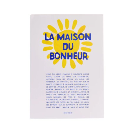 Affiche - La maison du bonheur  - Emoi Emoi