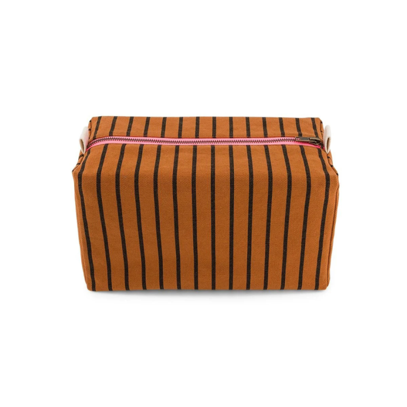 Trousse de toilette Vic Rose in April – 26 × 13 × 12 cm, coton enduit | Lucie in the R