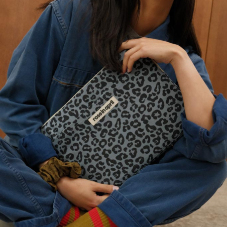 Housse ordinateur Graou Vert Olive 13-14'' – Rose in April