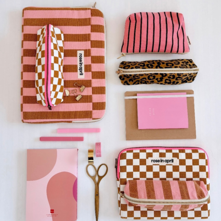 Housse ordinateur Graou Vert Olive 13-14'' – Rose in April