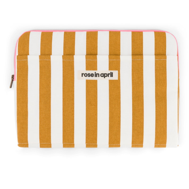 Housse ordinateur Graou Vert Olive 13-14'' – Rose in April