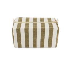 Trousse de toilette Vic Rose in April – 26 × 13 × 12 cm, coton enduit | Lucie in the R