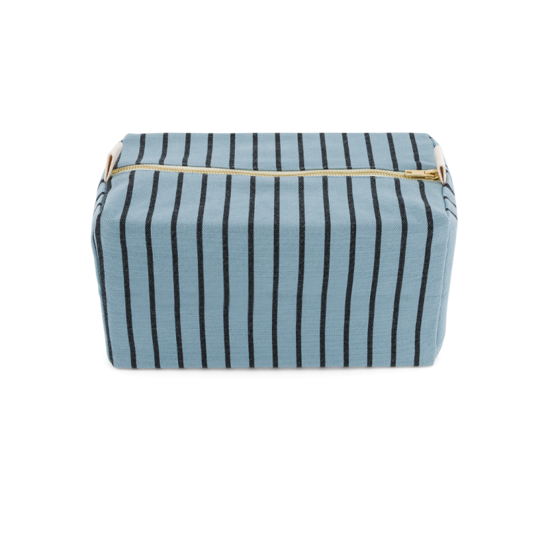 Trousse de toilette Vic Rose in April – 26 × 13 × 12 cm, coton enduit | Lucie in the R