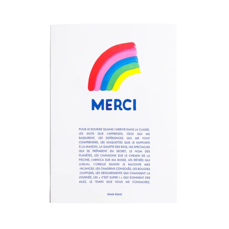 Affiche - Merci - Emoi Emoi