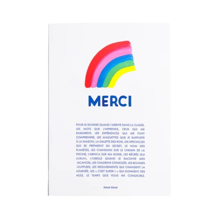 Affiche - Merci - Emoi Emoi