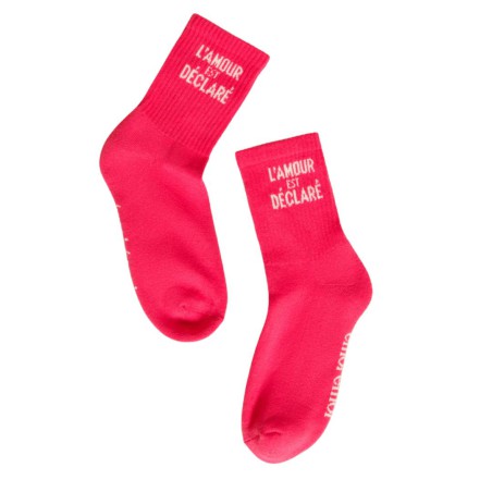 Chaussettes message – Made in France | coton Oeko-Tex & douceur (émoi émoi)