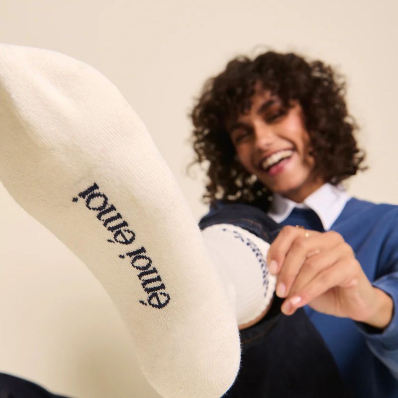 Chaussettes message – Made in France | coton Oeko-Tex & douceur (émoi émoi)