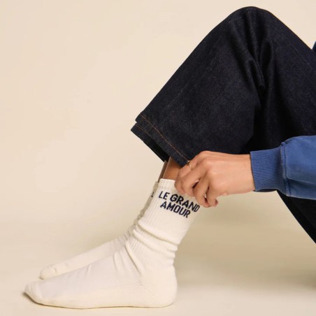 Chaussettes message – Made in France | coton Oeko-Tex & douceur (émoi émoi)