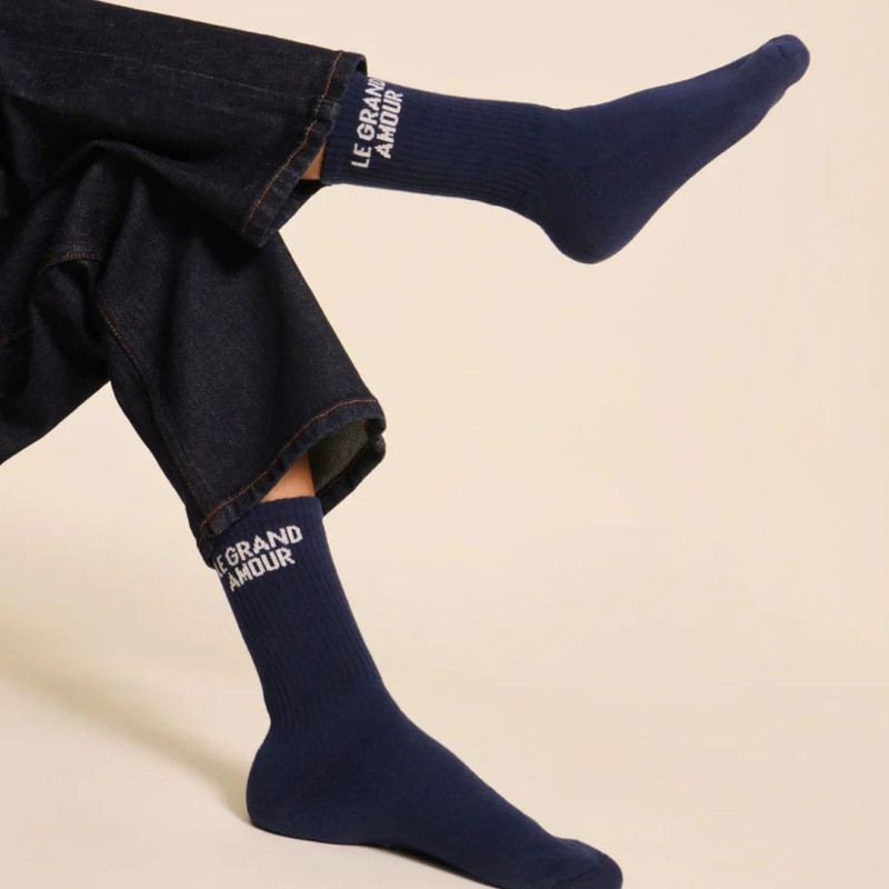 Chaussettes message – Made in France | coton Oeko-Tex & douceur (émoi émoi)