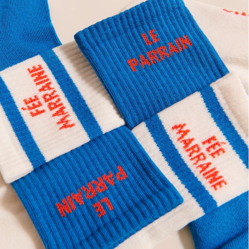 Chaussettes message – Made in France | coton Oeko-Tex & douceur (émoi émoi)