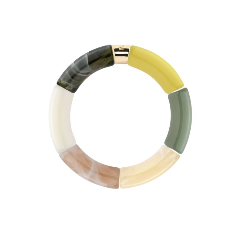 Bracelet Pipoca – Bijou résine ou acrylique & acier doré à l'or fin – Parabaya | Lucie in the R