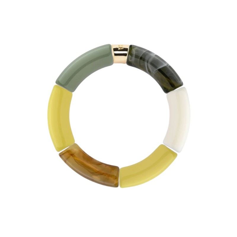 Bracelet Pipoca – Bijou résine ou acrylique & acier doré à l'or fin – Parabaya | Lucie in the R