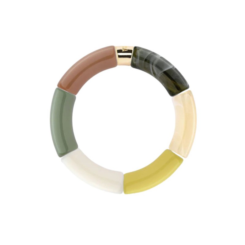 Bracelet Pipoca – Bijou résine ou acrylique & acier doré à l'or fin – Parabaya | Lucie in the R