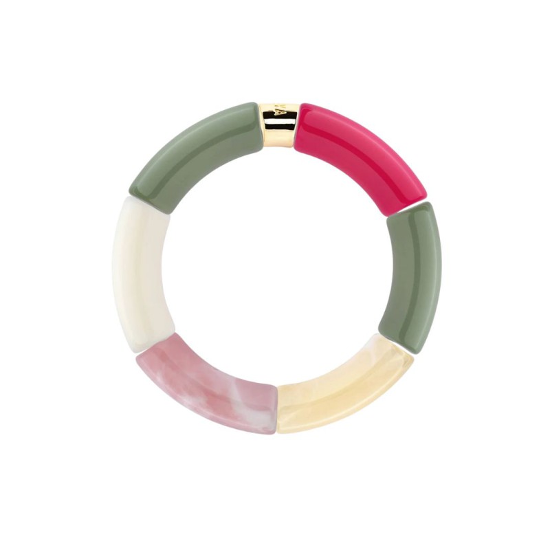 Bracelet Pipoca – Bijou résine ou acrylique & acier doré à l'or fin – Parabaya | Lucie in the R