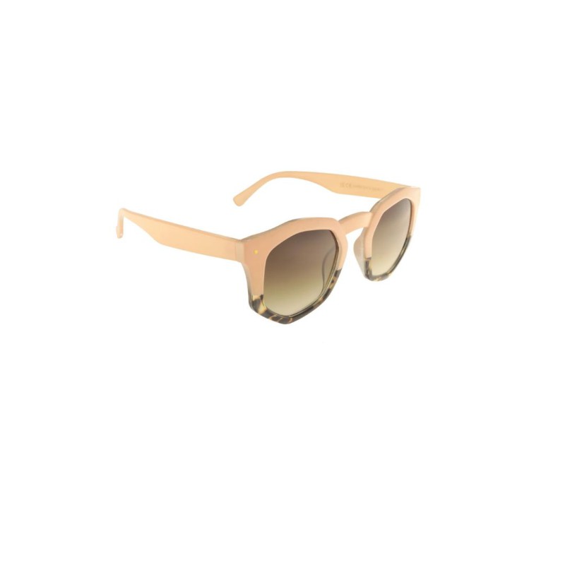 Charly Therapy - Lunettes solaires à monture hexagonale recyclée - Audrey Amande