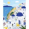 Puzzle 500 pièces - Santorini - Pieces & Peace