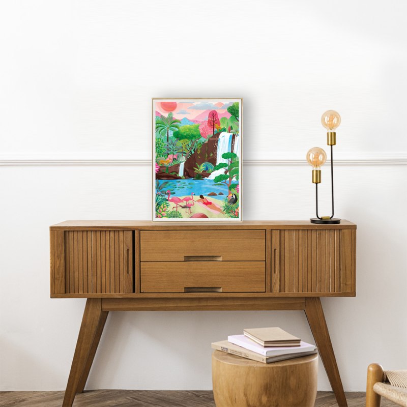 Puzzle 500 pièces - Tropical vibes - Pieces & Peace