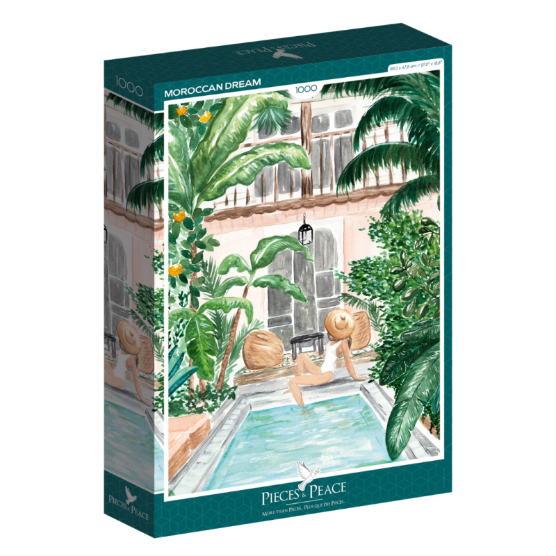 Puzzle 1000 pièces - Moroccan dream - Pieces & Peace