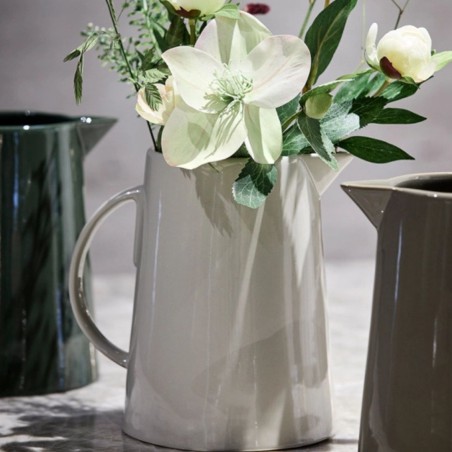 Carafe céramique brillante taupe – Lübech Living | Lucie in the R