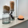Valencia Duo vase & bougeoir en verre recyclé – Lübech Living | Lucie in the R