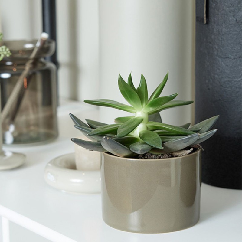 Mug/pot OOhh en céramique brillante sable – Lübech Living | Lucie in the R